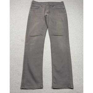 Levis 511 Jeans Mens 30x30 Slim Fit Straight Leg Gray Denim Cowboy Rodeo Ranch